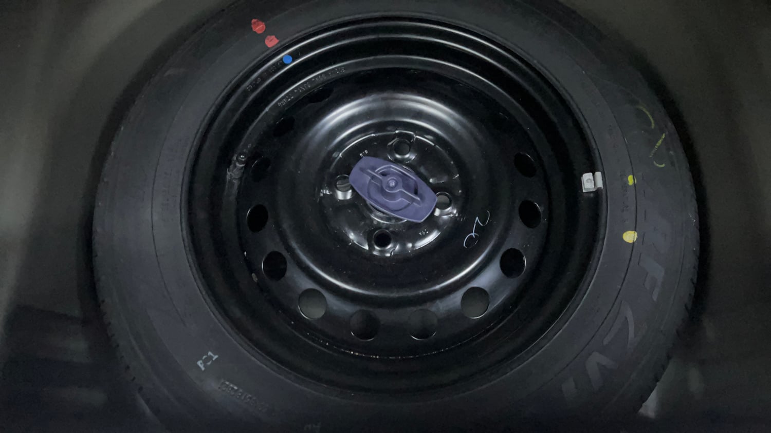 Used 2021 Maruti Suzuki Wagon R 1.0 VXi 1.0 Petrol Manual tyres SPARE TYRE VIEW