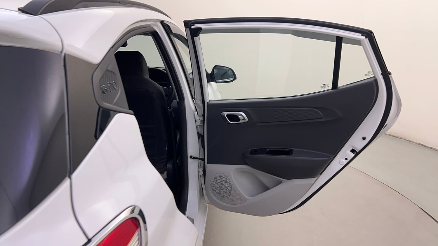 Used 2022 Hyundai Grand i10 Nios Sportz 1.2 Kappa VTVT Petrol Manual interior RIGHT REAR DOOR OPEN VIEW