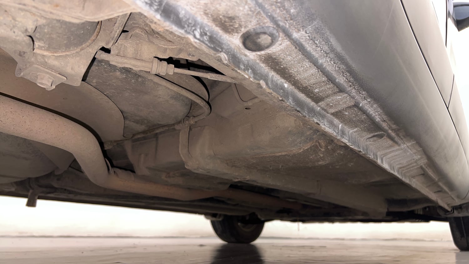 Used 2014 Hyundai i20 Sportz 1.2 Petrol Manual extra REAR RIGHT UNDERBODY VIEW