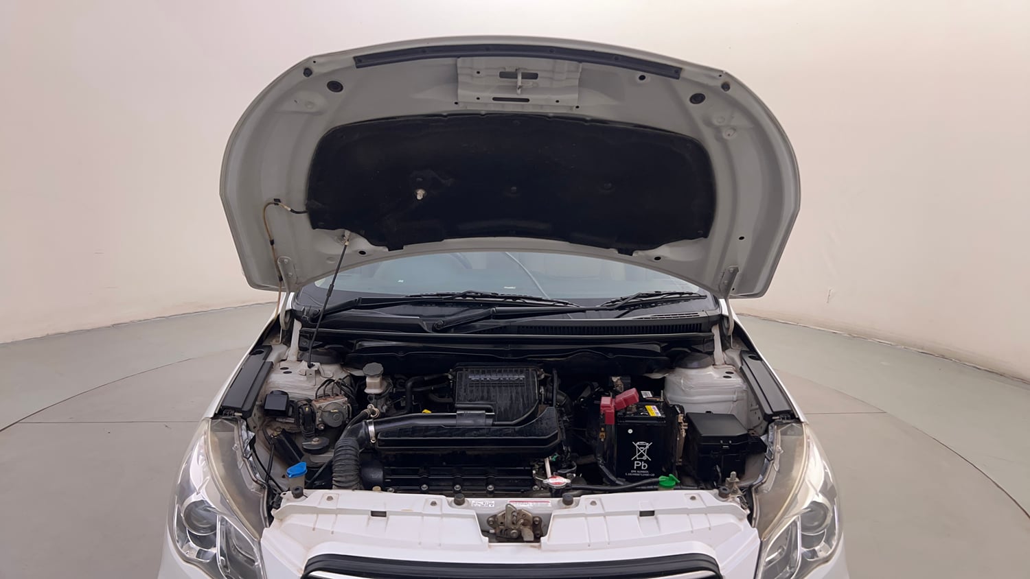 Used 2016 Maruti Suzuki Ciaz ZXI+ Petrol Manual engine ENGINE & BONNET OPEN FRONT VIEW