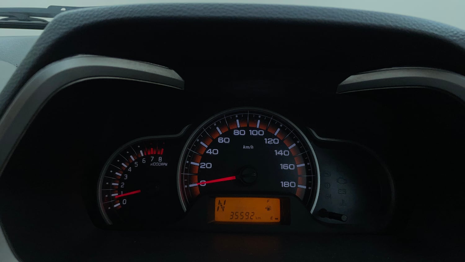 Used 2016 Maruti Suzuki Alto K10 VXi AMT Petrol Automatic interior CLUSTERMETER VIEW