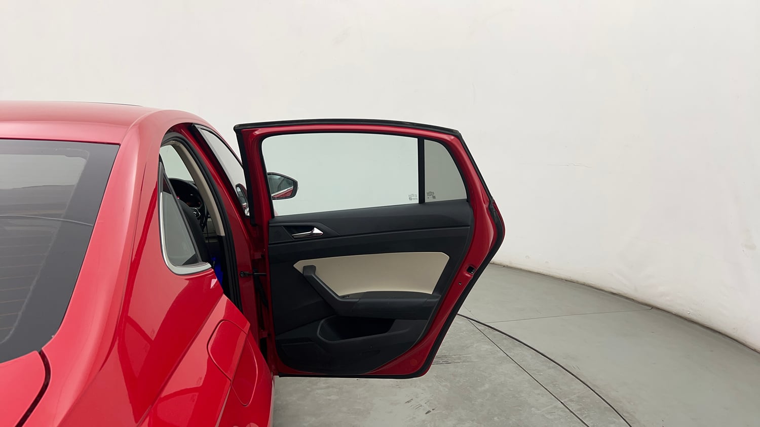 Used 2022 Skoda Slavia Style 1.0L TSI AT Petrol Automatic interior RIGHT REAR DOOR OPEN VIEW