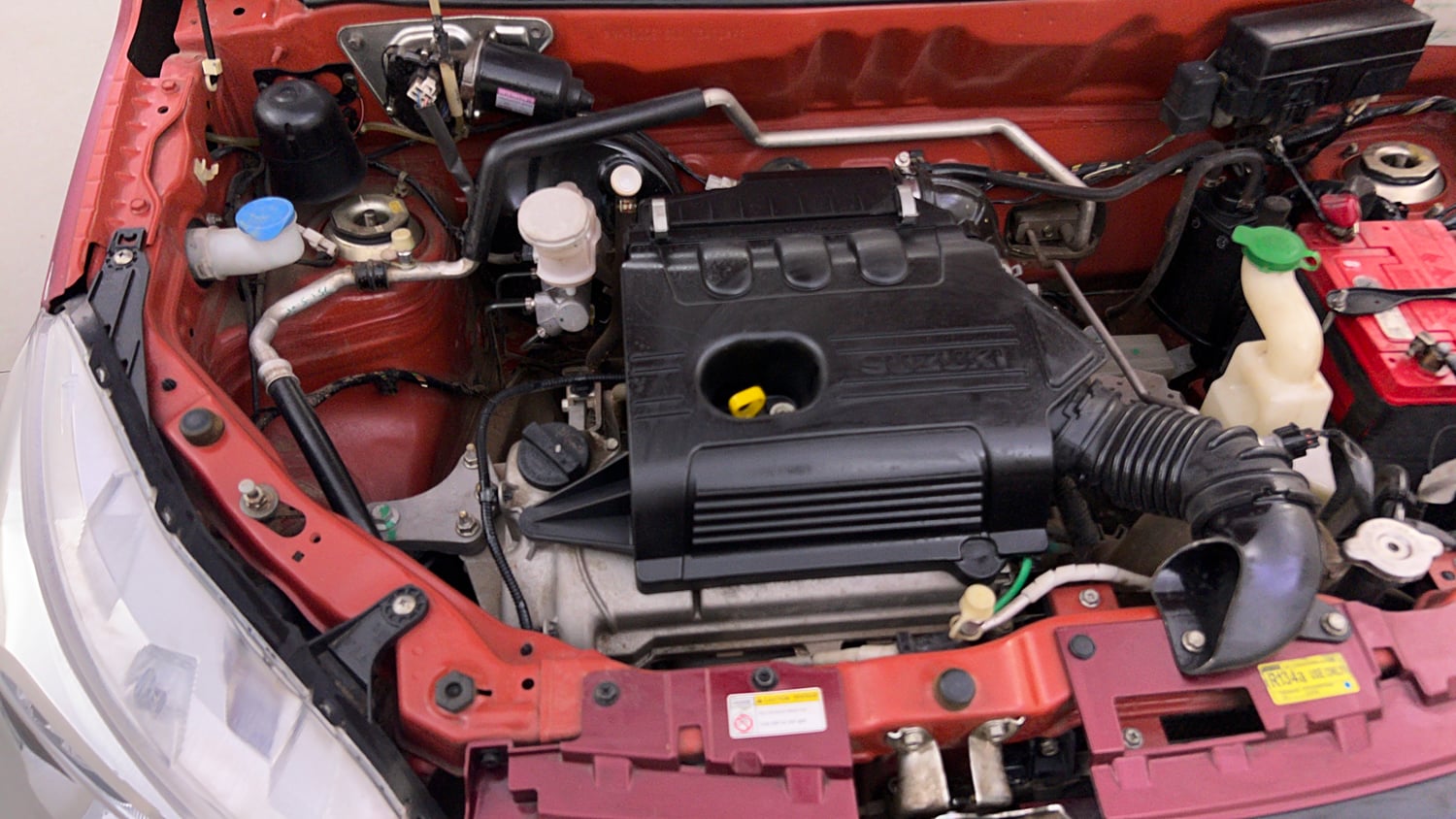 Used 2015 Maruti Suzuki Alto K10 VXi AMT Petrol Automatic engine ENGINE RIGHT SIDE VIEW
