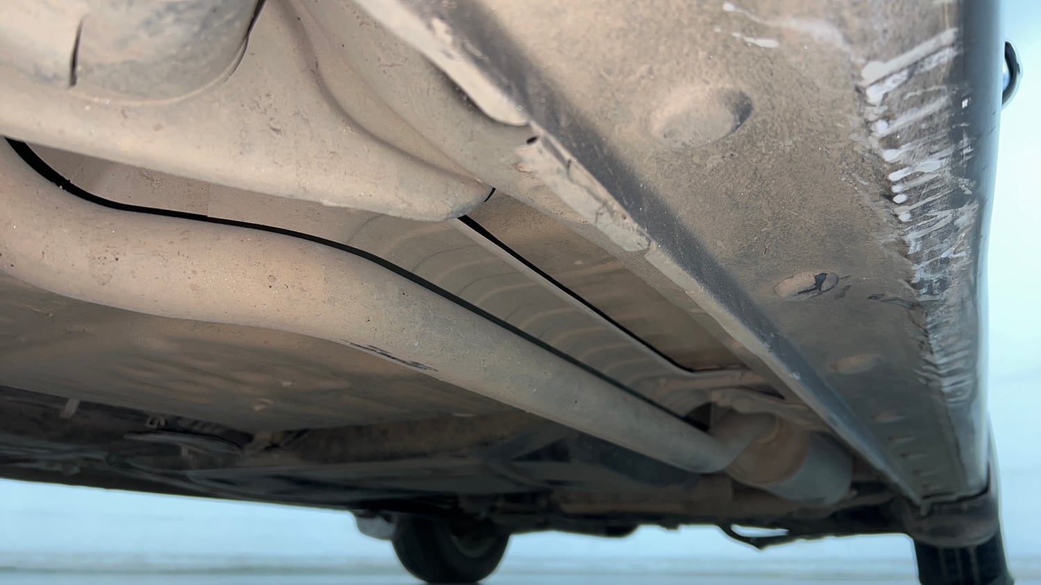 Used 2013 Honda City V MT AVN Petrol Manual extra REAR RIGHT UNDERBODY VIEW