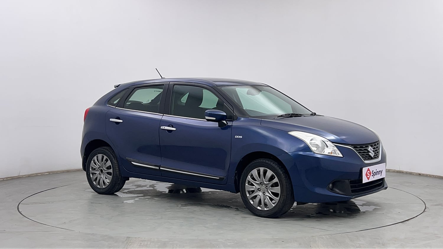 Used 2018 Maruti Suzuki Baleno Zeta 1.3 Diesel Manual exterior RIGHT FRONT CORNER VIEW