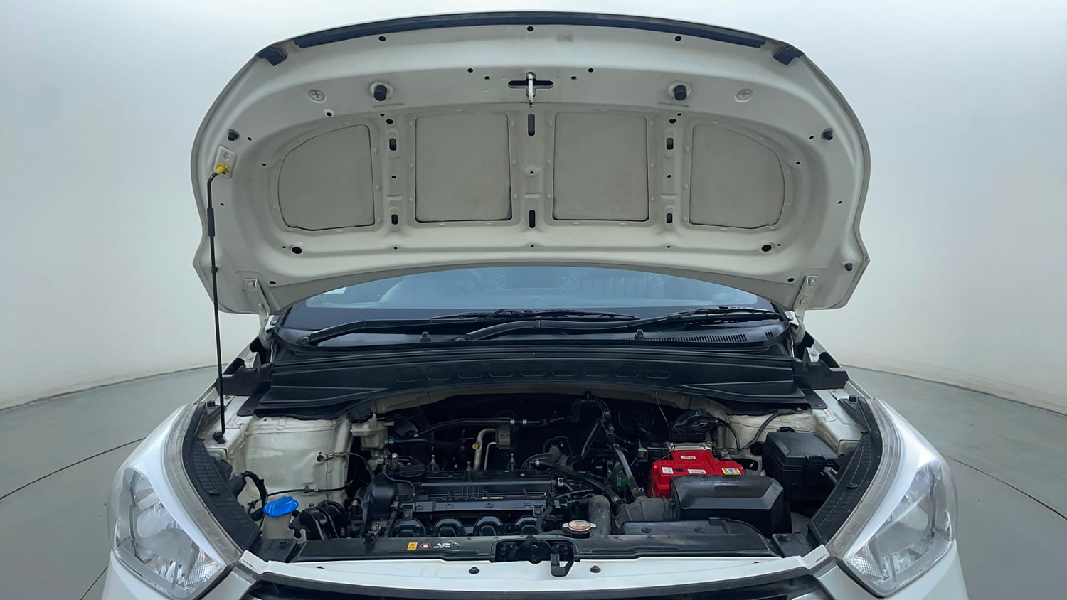 Used 2018 Hyundai Creta E Plus 1.6 Petrol Petrol Manual engine ENGINE & BONNET OPEN FRONT VIEW