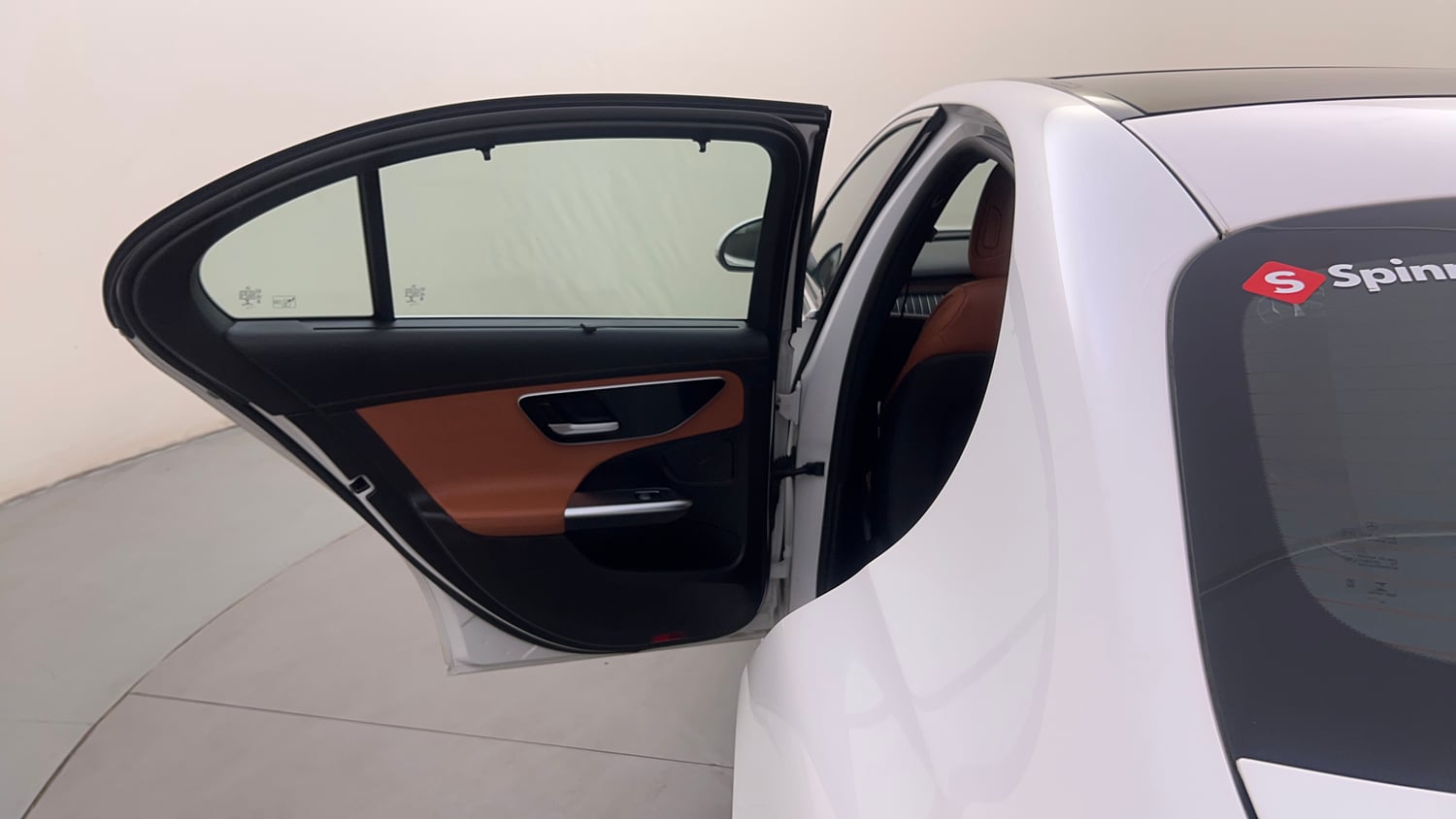 Used 2022 Mercedes-Benz C-Class C 200 Petrol Automatic interior LEFT REAR DOOR OPEN VIEW