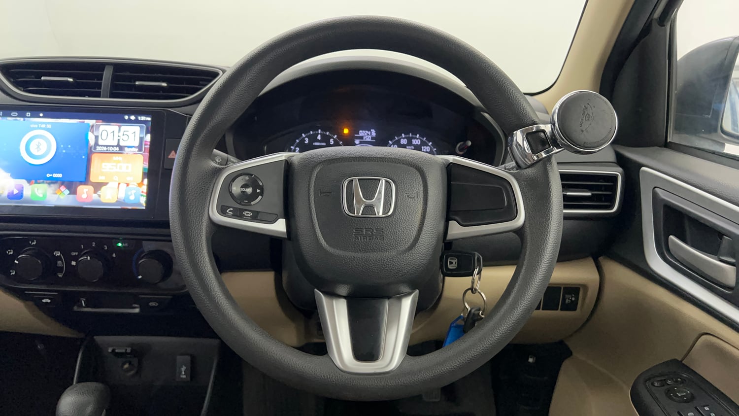 Used 2022 Honda Amaze S CVT 1.2 Petrol Petrol Automatic interior STEERING VIEW
