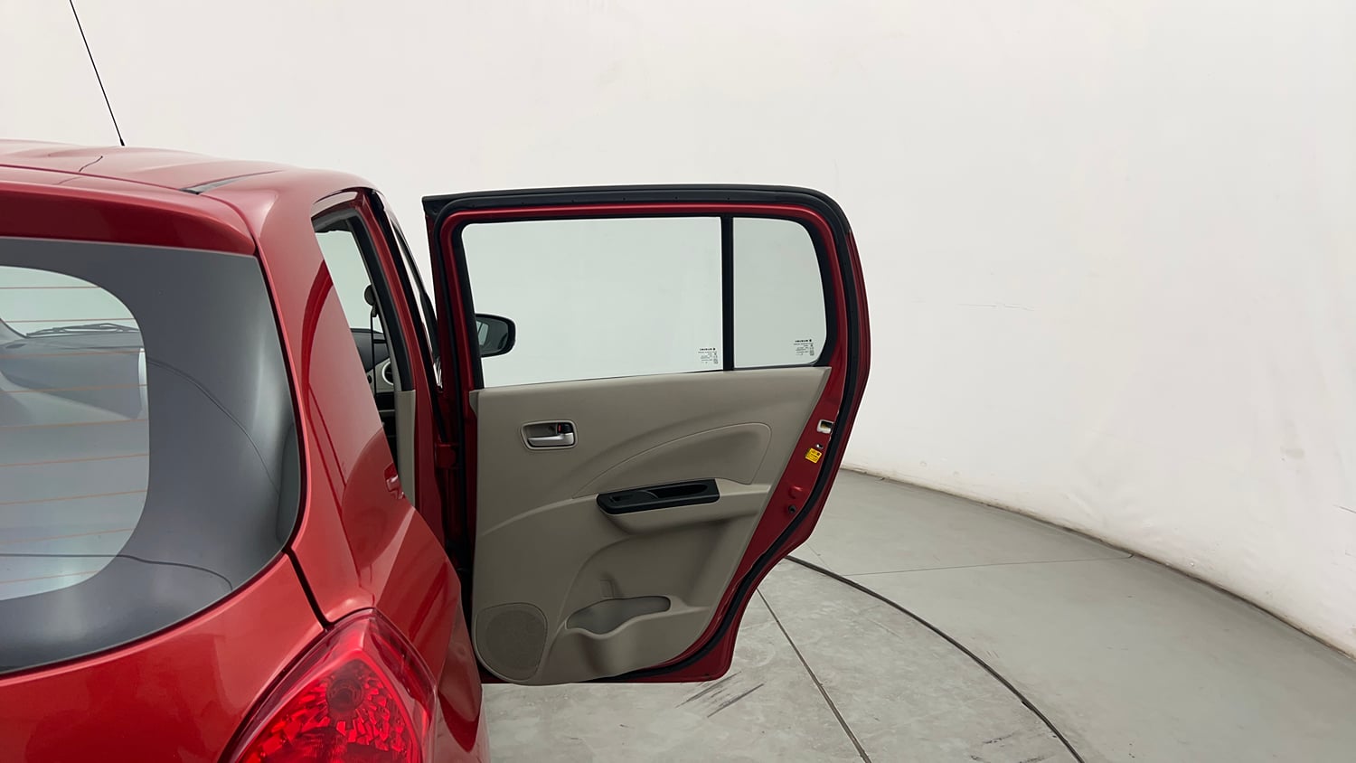 Used 2016 Maruti Suzuki Celerio ZXI (O) AMT Petrol Automatic interior RIGHT REAR DOOR OPEN VIEW