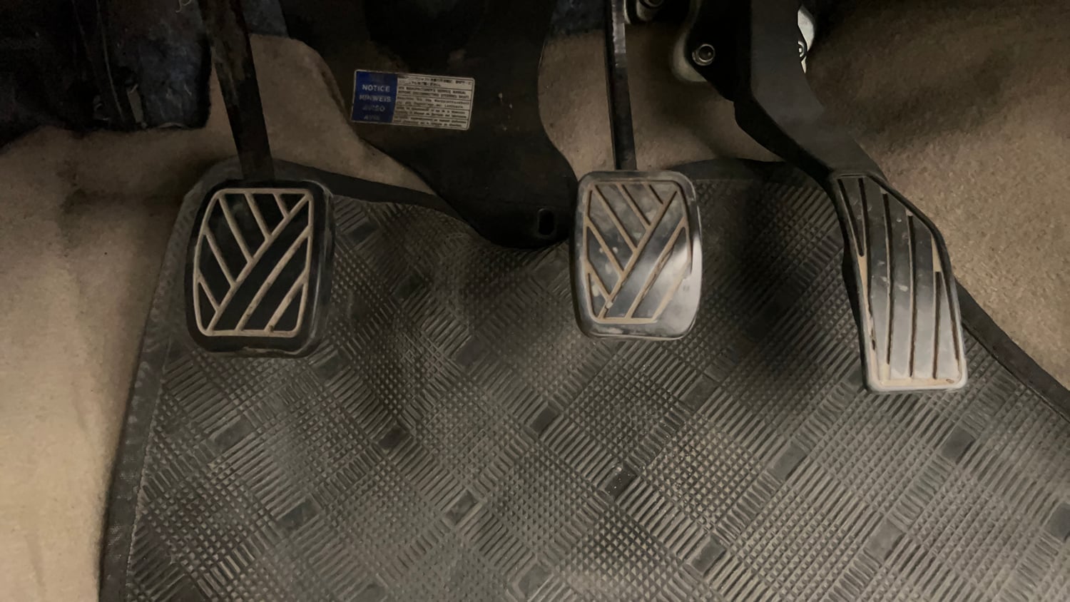 Used 2013 Maruti Suzuki Swift Dzire ZXI Petrol Manual interior PEDALS VIEW