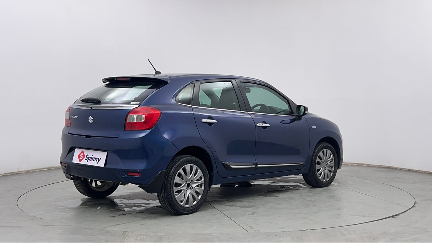 Used 2018 Maruti Suzuki Baleno Zeta 1.3 Diesel Manual exterior RIGHT REAR CORNER VIEW