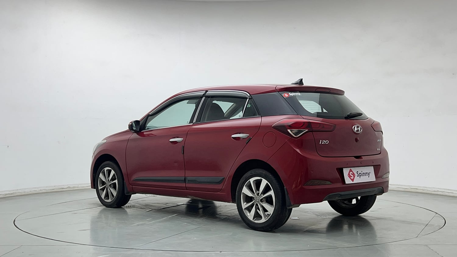Used 2015 Hyundai Elite i20 Asta 1.2 Petrol Manual exterior LEFT REAR CORNER VIEW