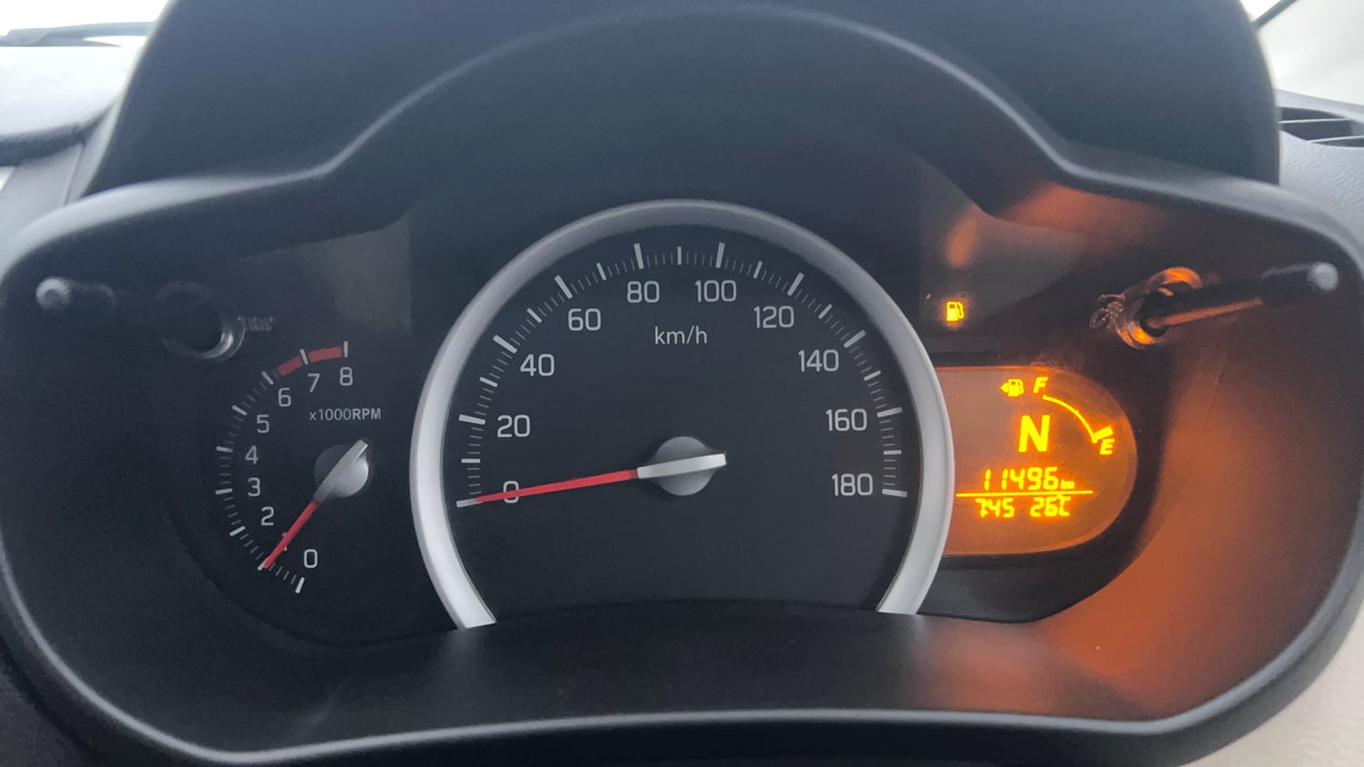 Used 2019 Maruti Suzuki Celerio ZXi (O) AMT Petrol Automatic interior CLUSTERMETER VIEW
