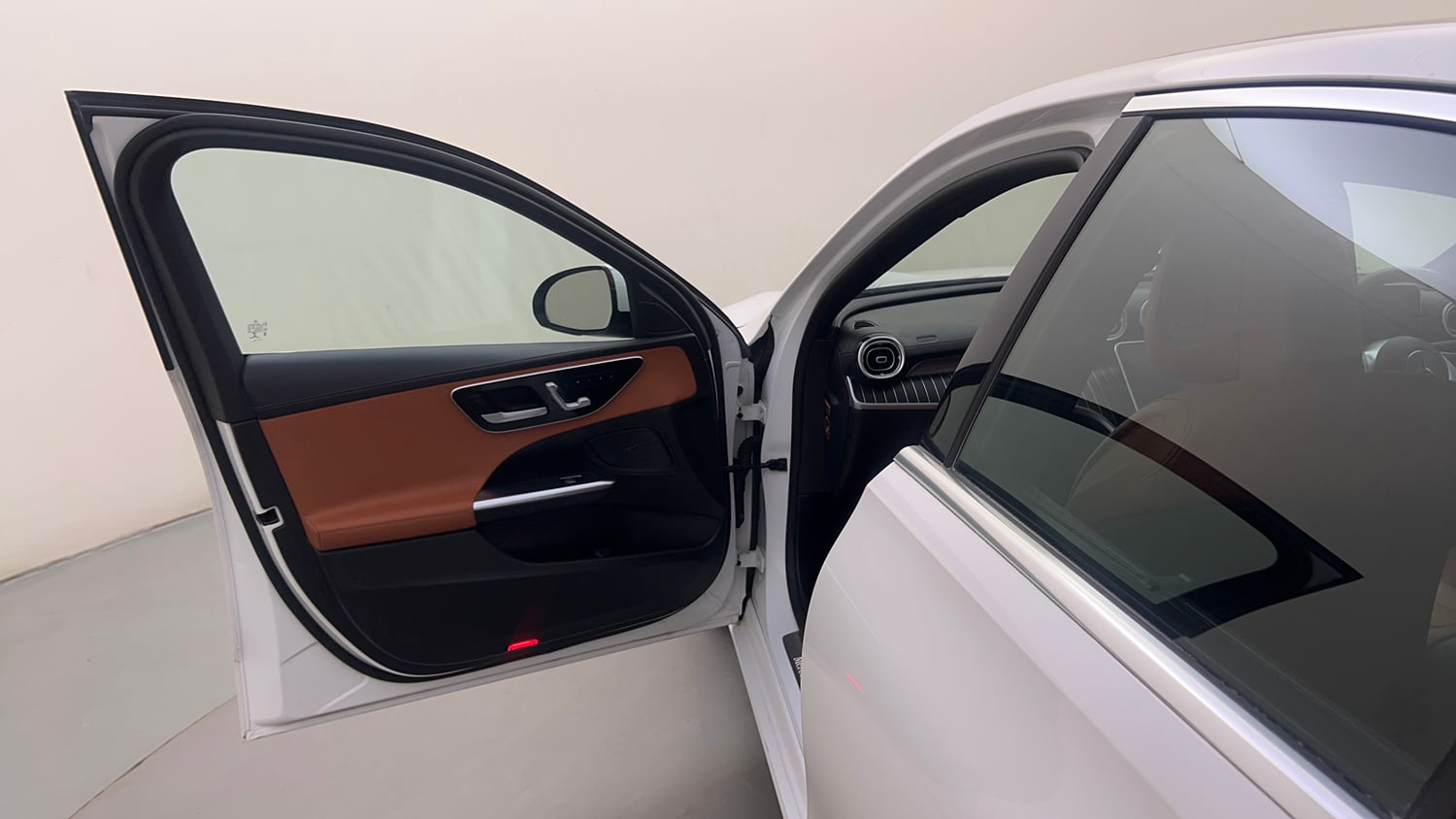 Used 2022 Mercedes-Benz C-Class C 200 Petrol Automatic interior LEFT FRONT DOOR OPEN VIEW