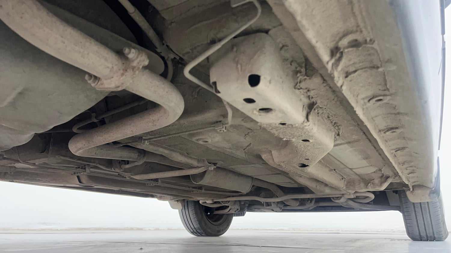 Used 2021 Tata Tiago XT Petrol Manual extra REAR RIGHT UNDERBODY VIEW