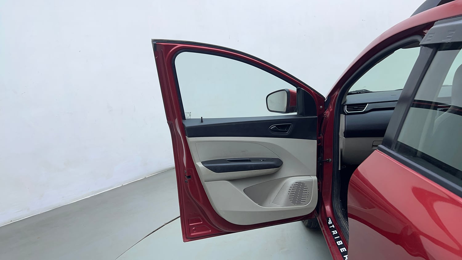 Used 2020 Renault Triber RXT Petrol Manual interior LEFT FRONT DOOR OPEN VIEW