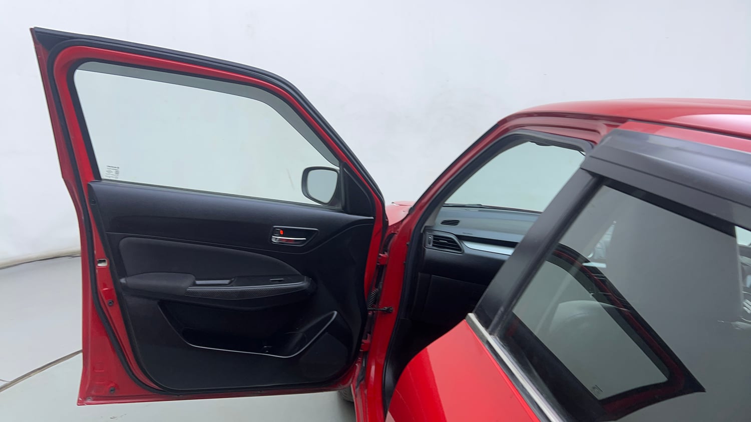 Used 2019 Maruti Suzuki Swift VXi AMT Petrol Automatic interior LEFT FRONT DOOR OPEN VIEW
