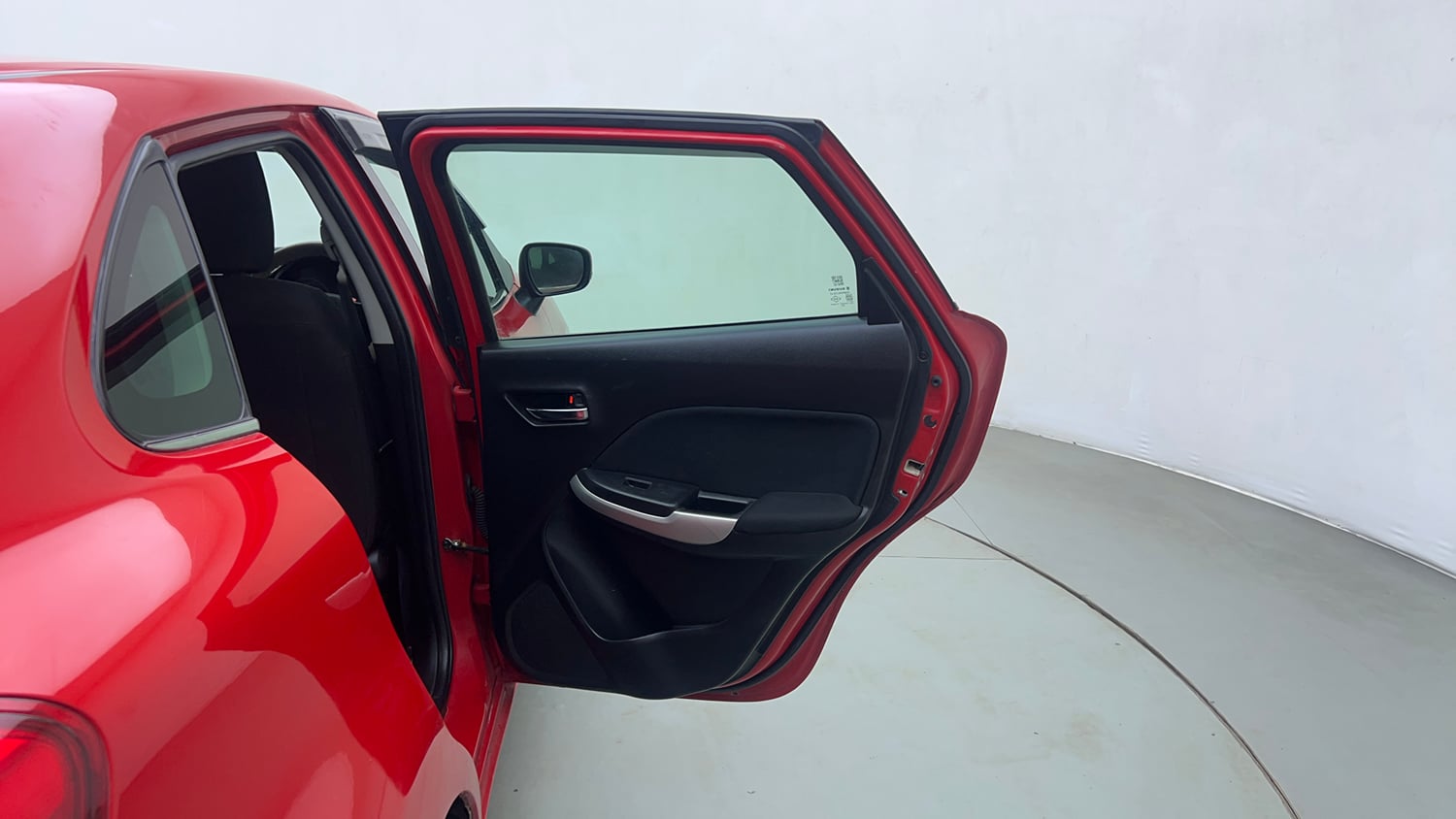 Used 2017 Maruti Suzuki Baleno Zeta 1.2 AT Petrol Automatic interior RIGHT REAR DOOR OPEN VIEW