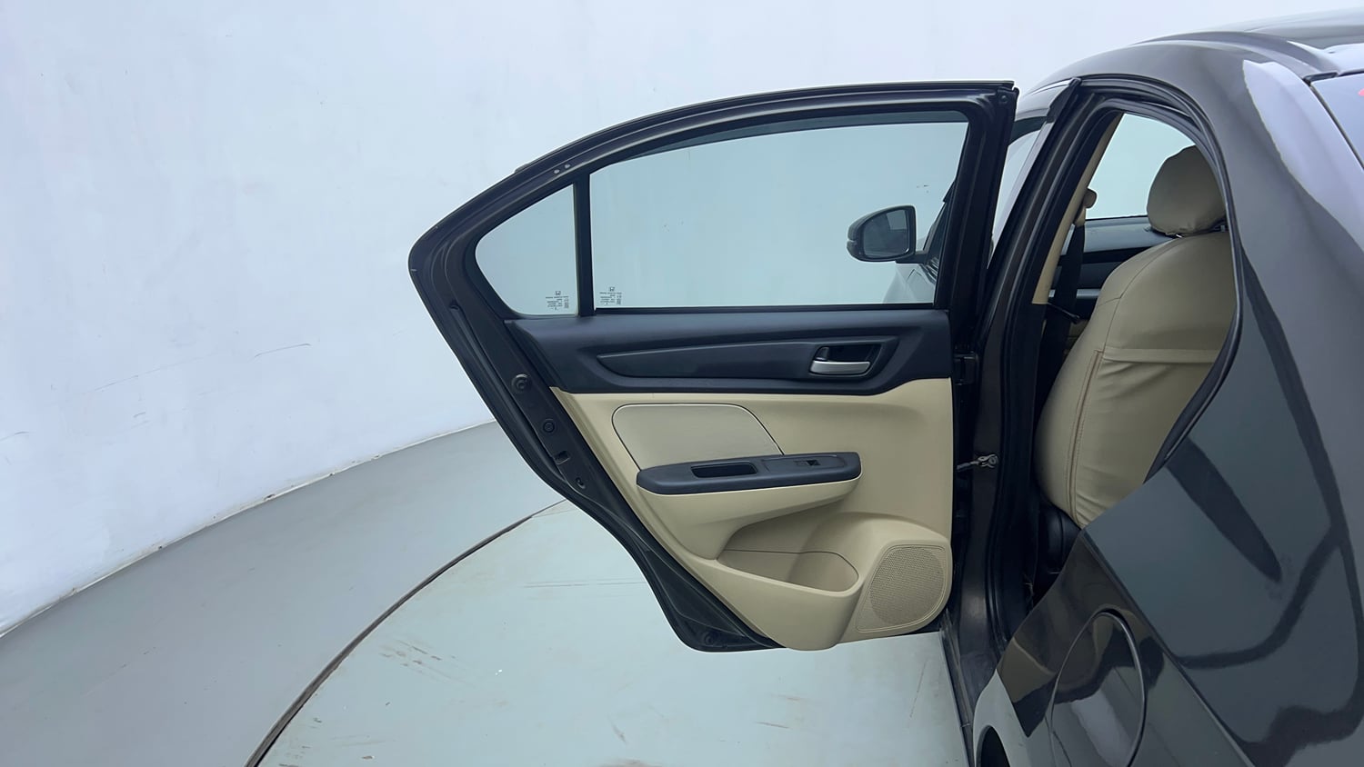 Used 2019 Honda Amaze 1.2 V CVT Petrol Petrol Automatic interior LEFT REAR DOOR OPEN VIEW