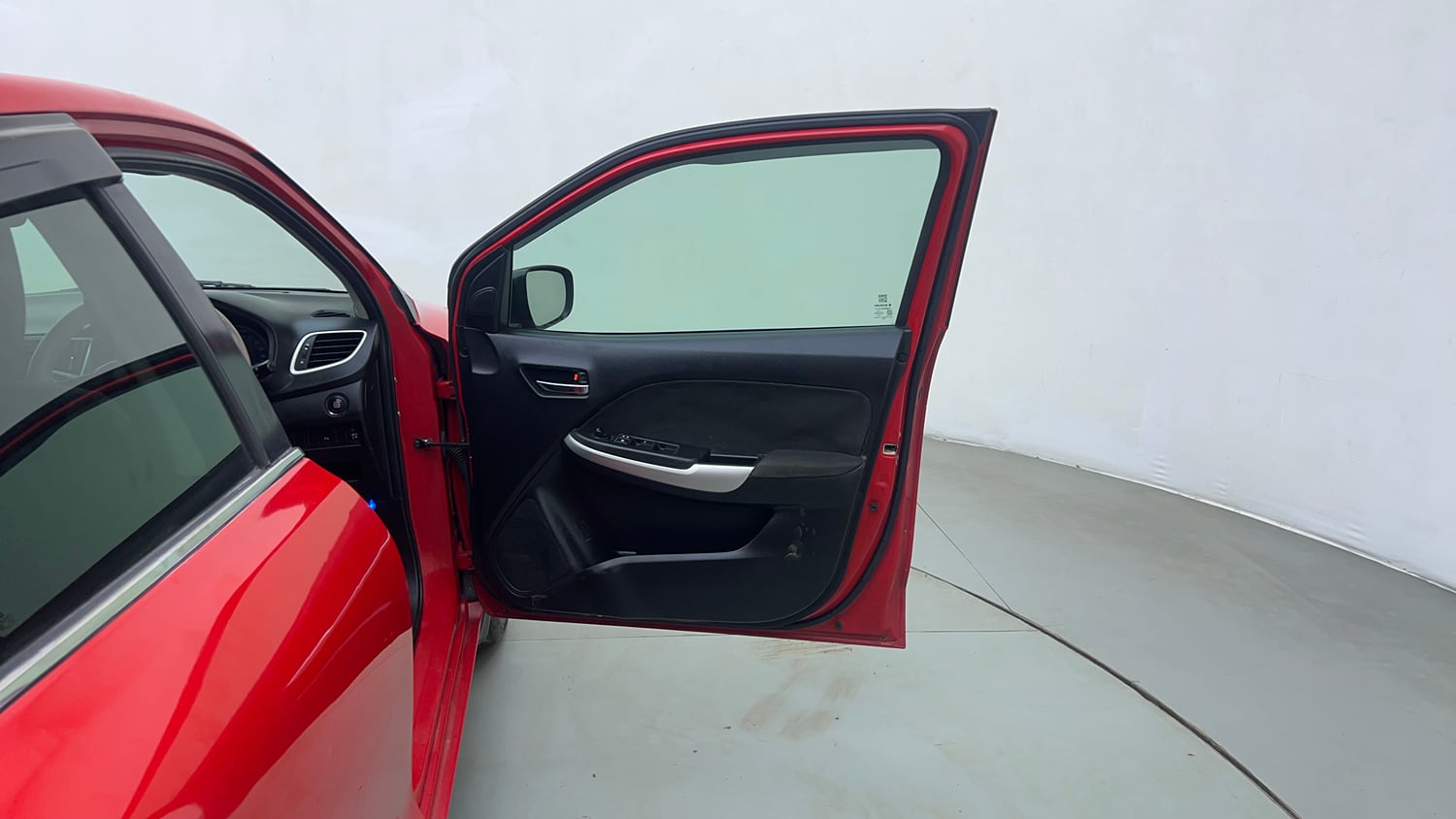 Used 2017 Maruti Suzuki Baleno Zeta 1.2 AT Petrol Automatic interior RIGHT FRONT DOOR OPEN VIEW