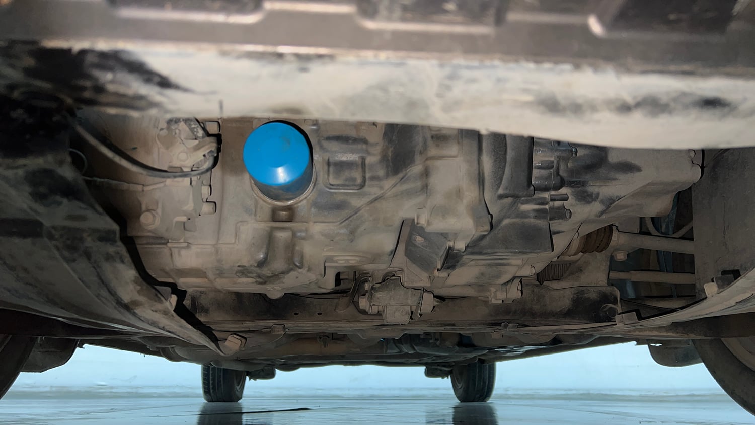 Used 2013 Honda City V MT AVN Petrol Manual extra FRONT LEFT UNDERBODY VIEW
