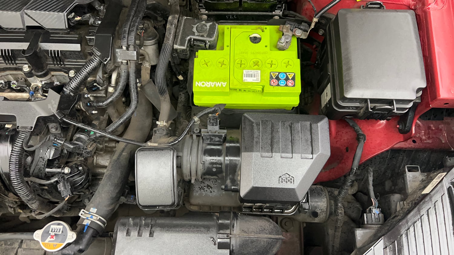 Used 2021 Hyundai Creta SX 1.5 Petrol IVT Petrol Automatic engine ENGINE LEFT SIDE VIEW