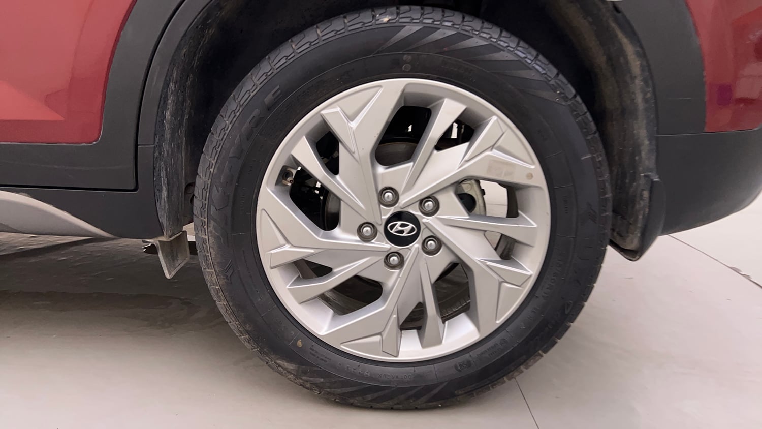 Used 2020 Hyundai Creta SX 1.5 Petrol Petrol Manual tyres LEFT REAR TYRE RIM VIEW