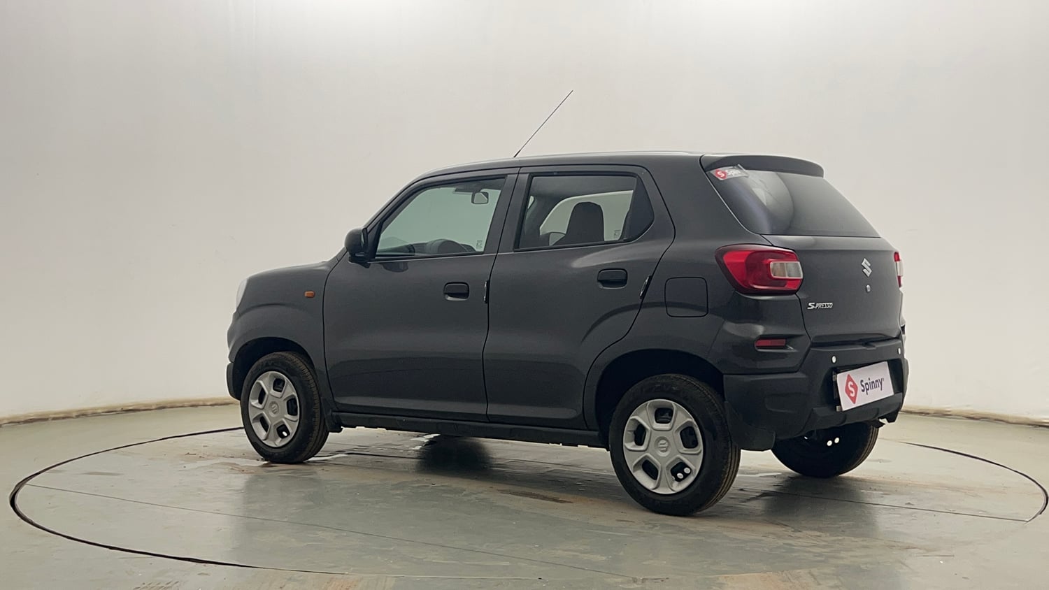 Used 2022 Maruti Suzuki S-Presso VXi (O) Petrol Manual exterior LEFT REAR CORNER VIEW