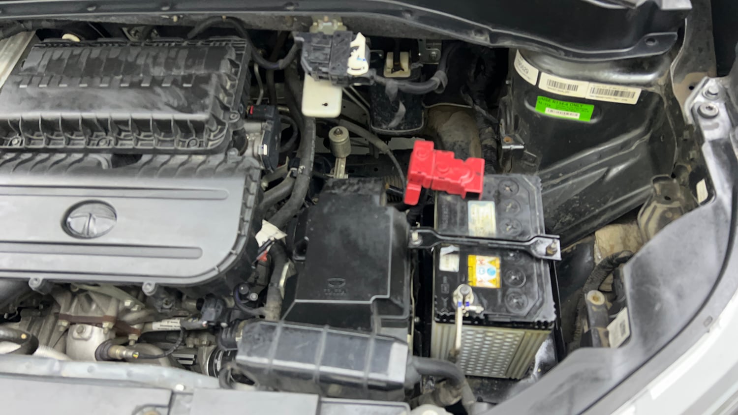 Used 2023 Tata Punch Pure MT Petrol Manual engine ENGINE LEFT SIDE VIEW