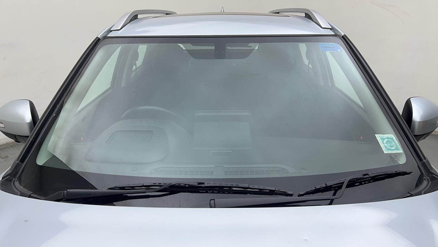 Used 2023 Maruti Suzuki Brezza ZXi Plus AT Petrol Automatic exterior FRONT WINDSHIELD VIEW