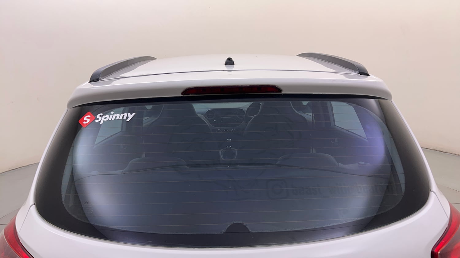 Used 2017 Hyundai Grand i10 Sportz 1.2 Kappa VTVT Petrol Manual exterior BACK WINDSHIELD VIEW