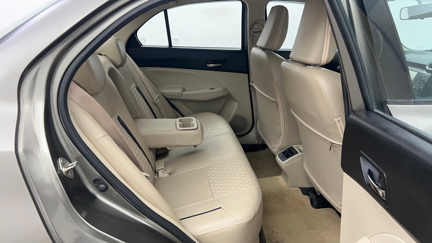 Used 2020 Maruti Suzuki Dzire VXi AMT Petrol Automatic interior RIGHT SIDE REAR DOOR CABIN VIEW