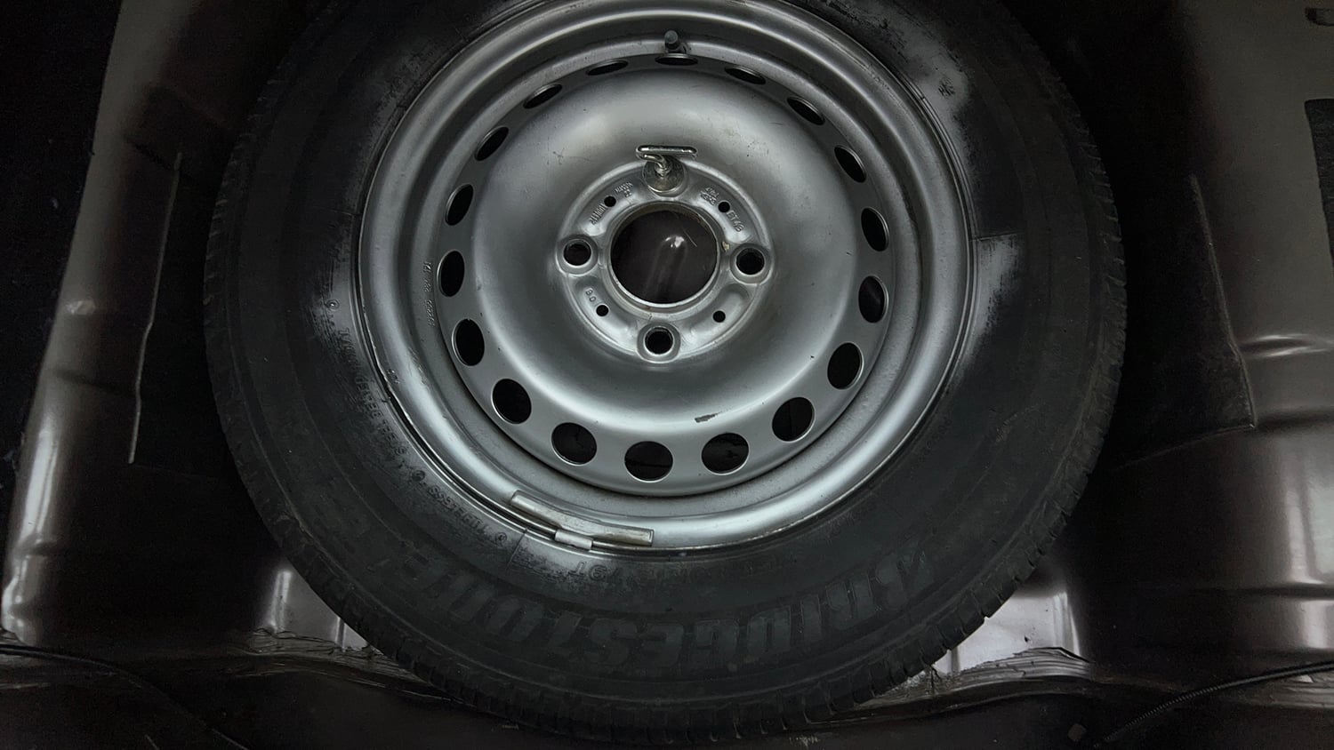 Used 2019 Tata Tiago Revotron XE Petrol Manual tyres SPARE TYRE VIEW