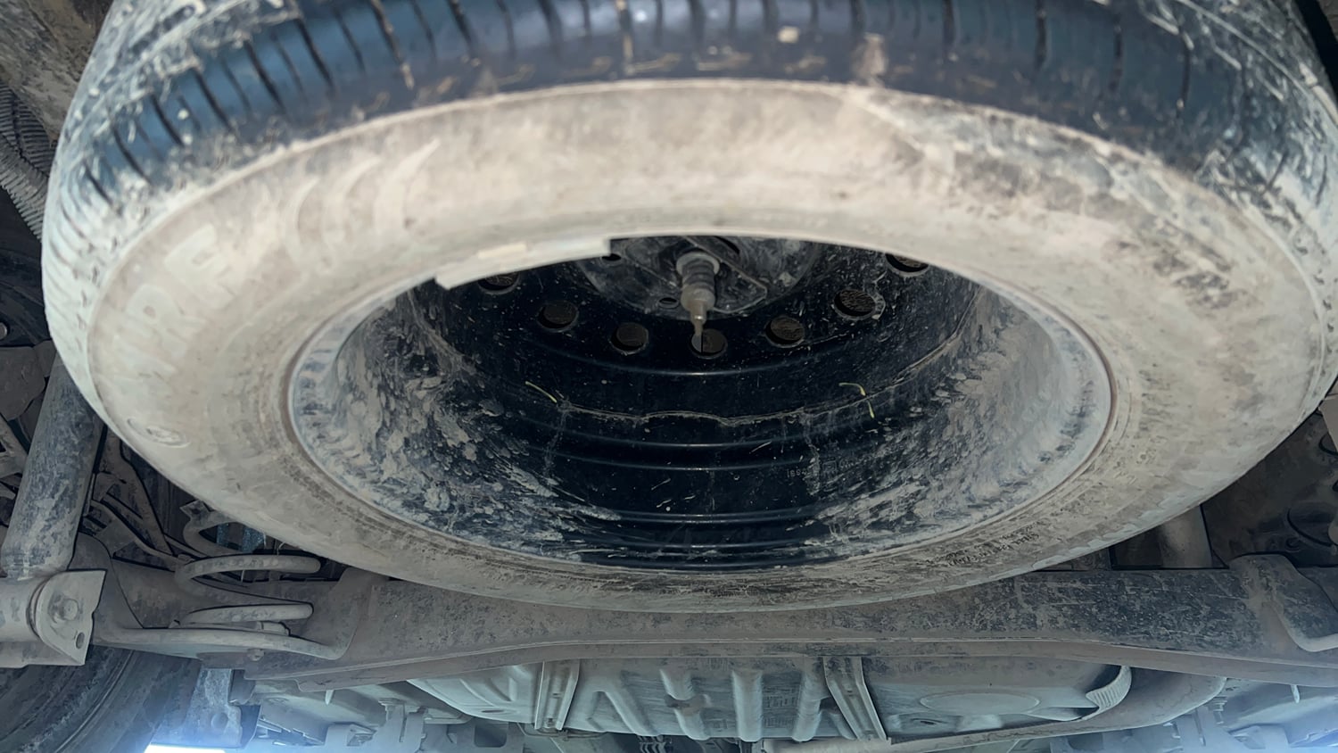 Used 2026 Tata Sierra Pure P MT Petrol Petrol Manual tyres SPARE TYRE VIEW