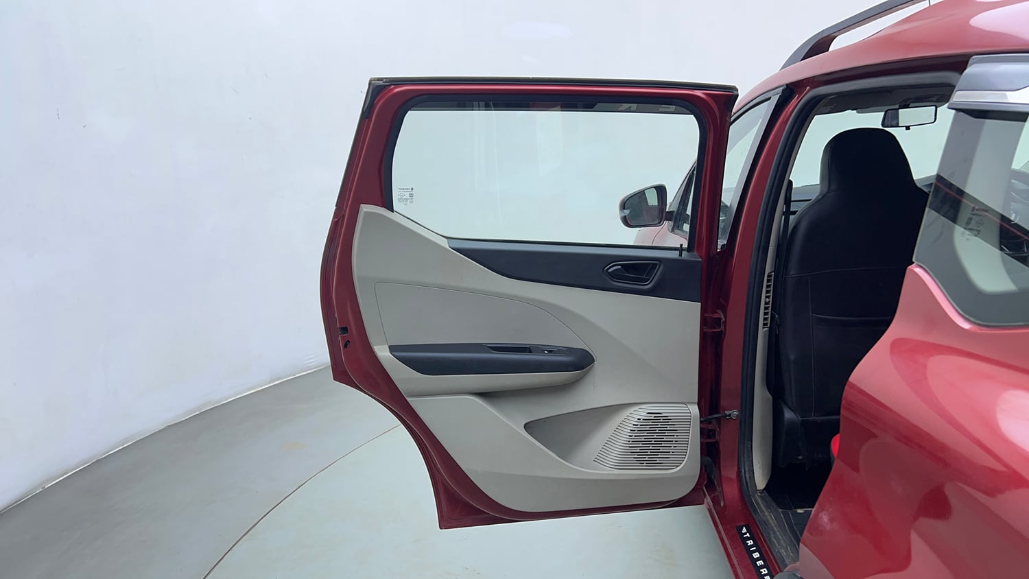 Used 2020 Renault Triber RXT Petrol Manual interior LEFT REAR DOOR OPEN VIEW