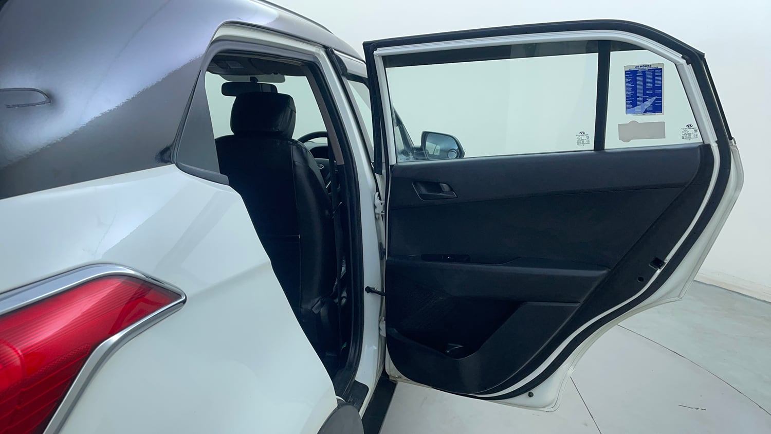 Used 2018 Hyundai Creta E Plus 1.6 Petrol Petrol Manual interior RIGHT REAR DOOR OPEN VIEW
