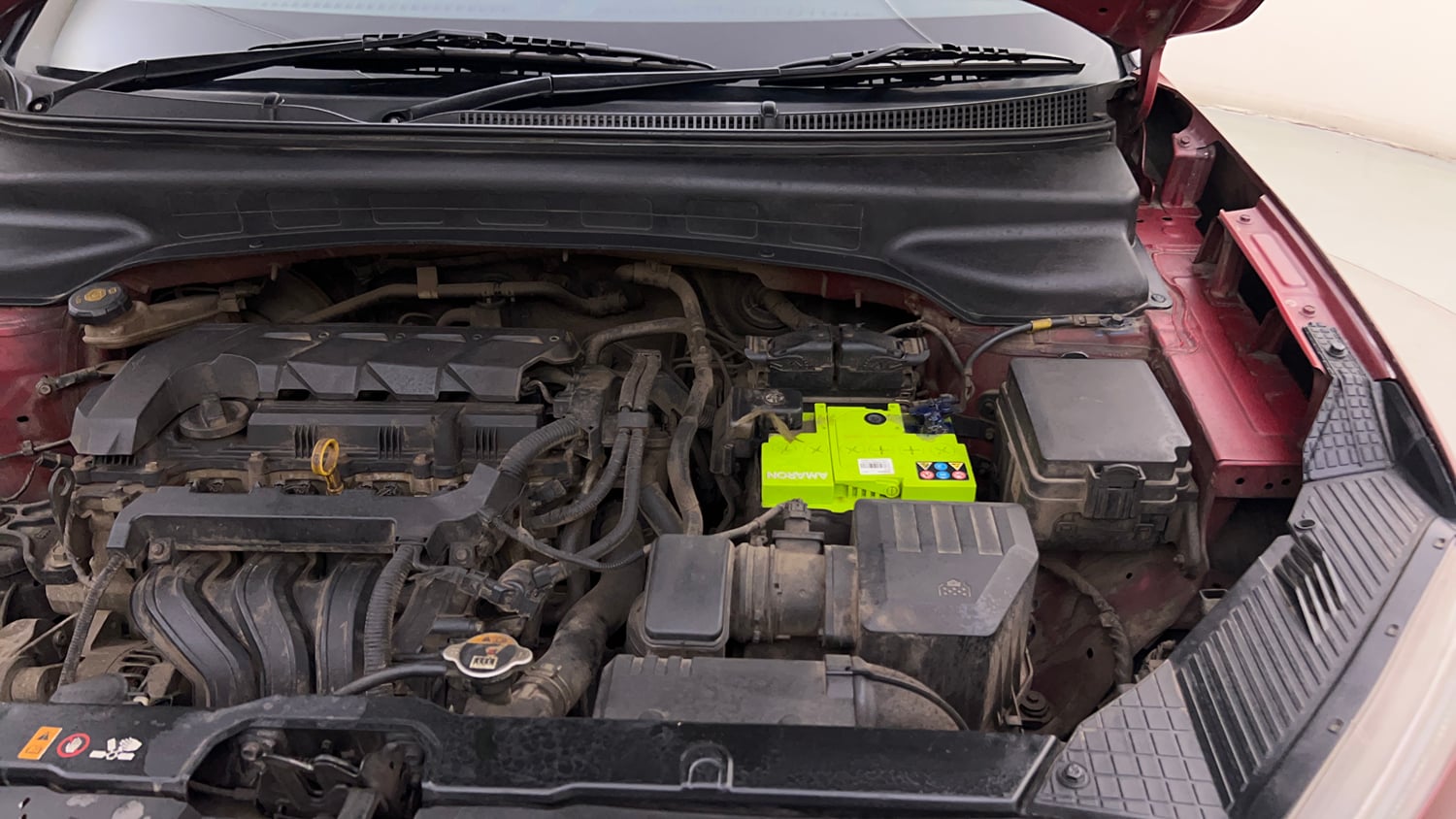 Used 2020 Hyundai Creta SX 1.5 Petrol Petrol Manual engine ENGINE LEFT SIDE HINGE & APRON VIEW