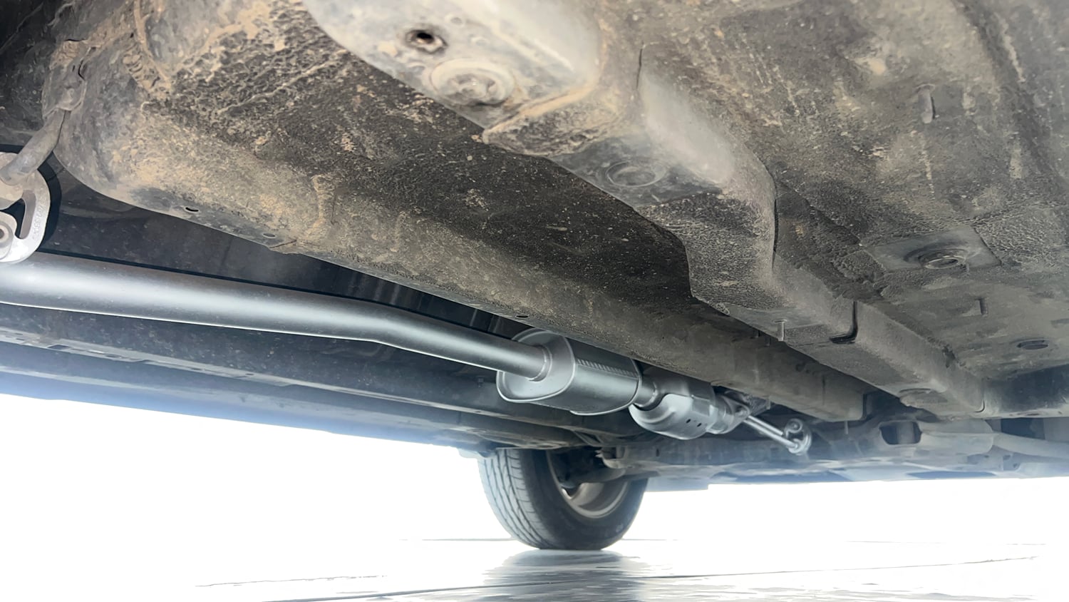 Used 2021 Hyundai Creta SX 1.5 Petrol IVT Petrol Automatic extra REAR RIGHT UNDERBODY VIEW