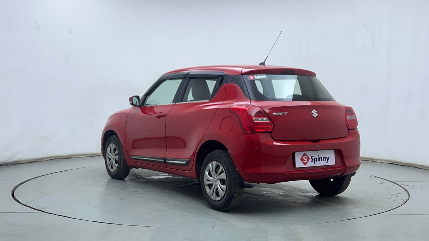 Used 2019 Maruti Suzuki Swift VXi AMT Petrol Automatic exterior LEFT REAR CORNER VIEW