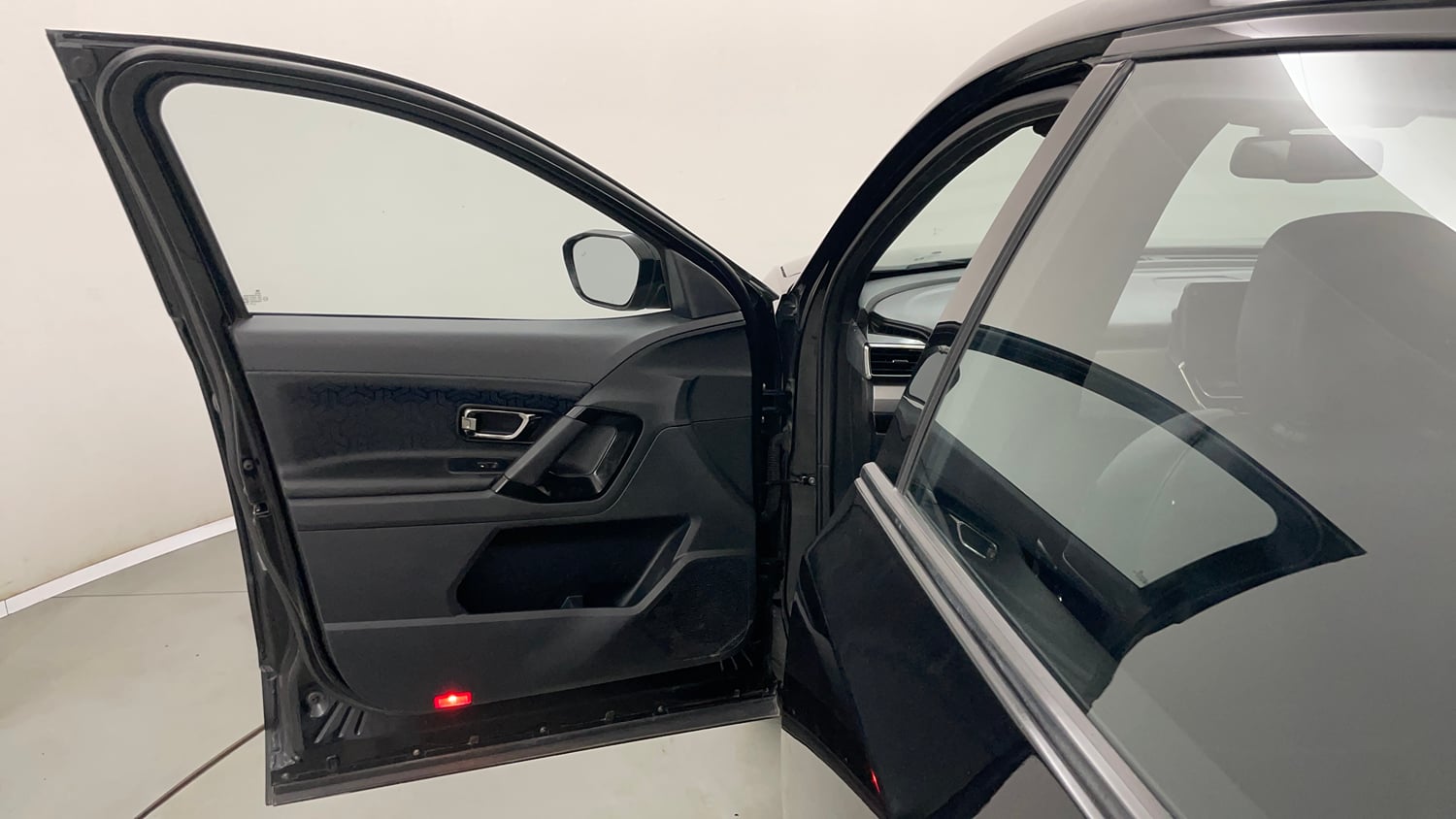 Used 2024 Tata Harrier XZA Plus (O) Dark Edition Diesel Automatic interior LEFT FRONT DOOR OPEN VIEW