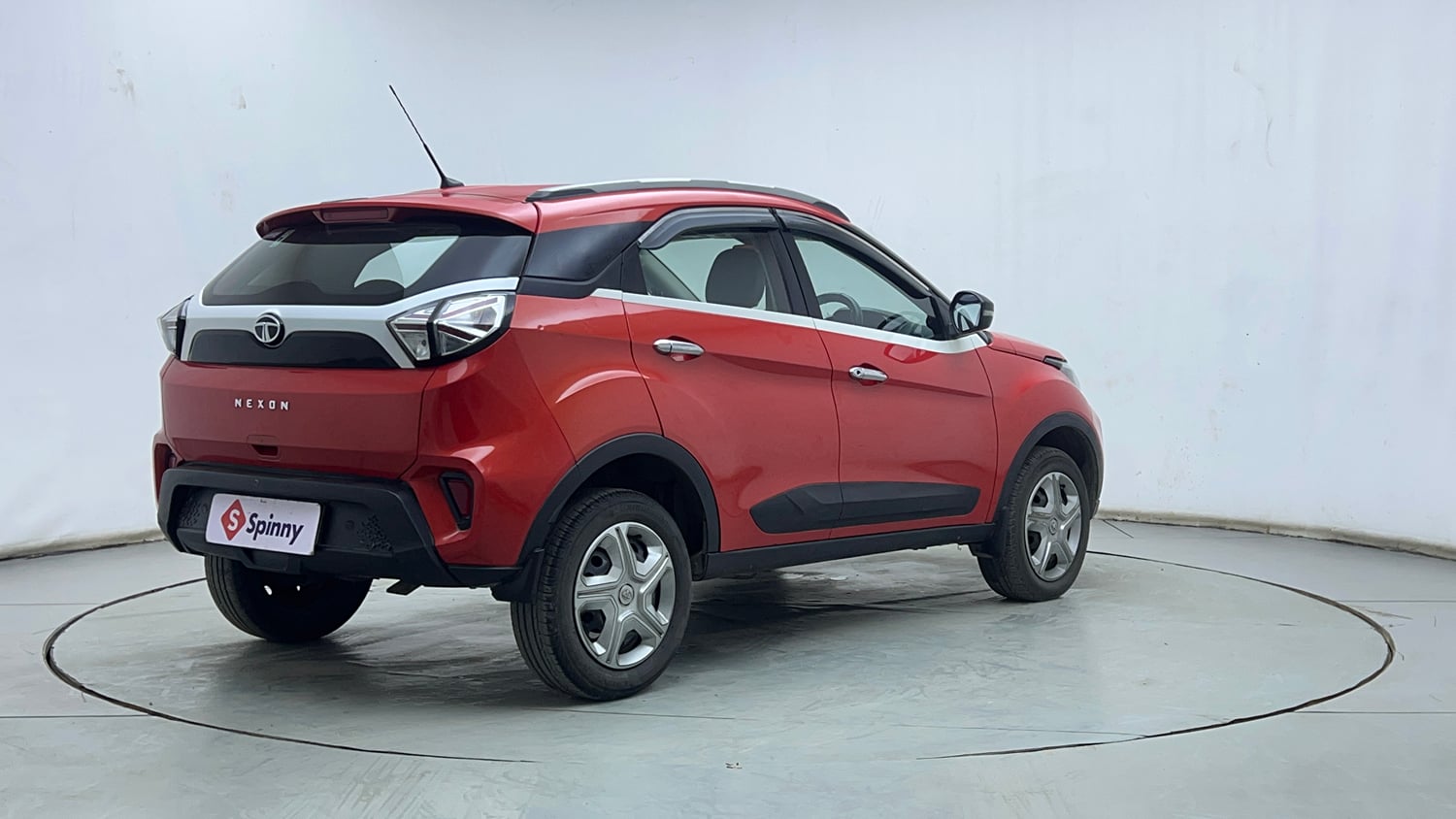 Used 2022 Tata Nexon XM (S) Diesel Diesel Manual exterior RIGHT REAR CORNER VIEW