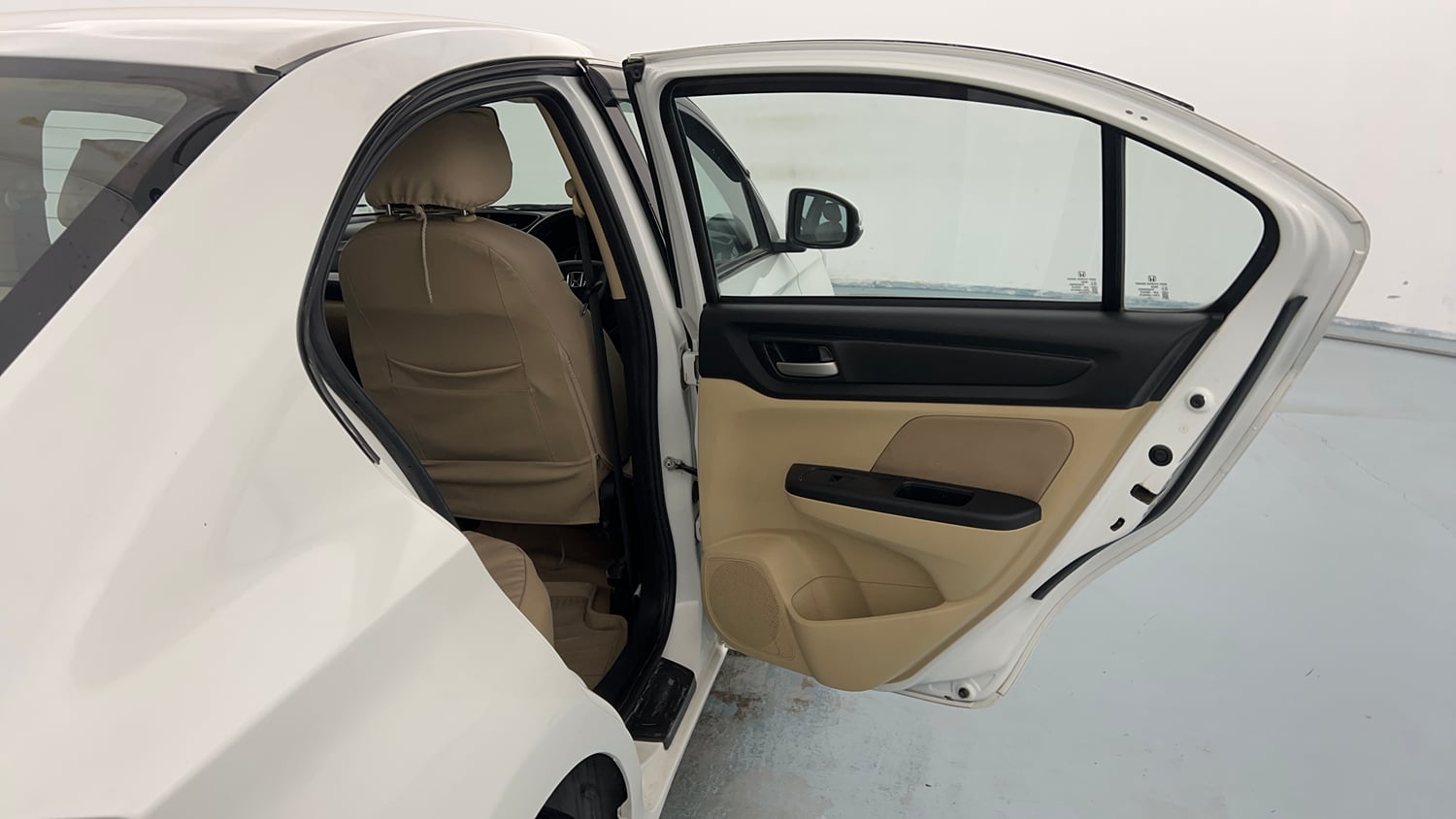 Used 2023 Honda Amaze VX 1.2 Petrol MT Petrol Manual interior RIGHT REAR DOOR OPEN VIEW
