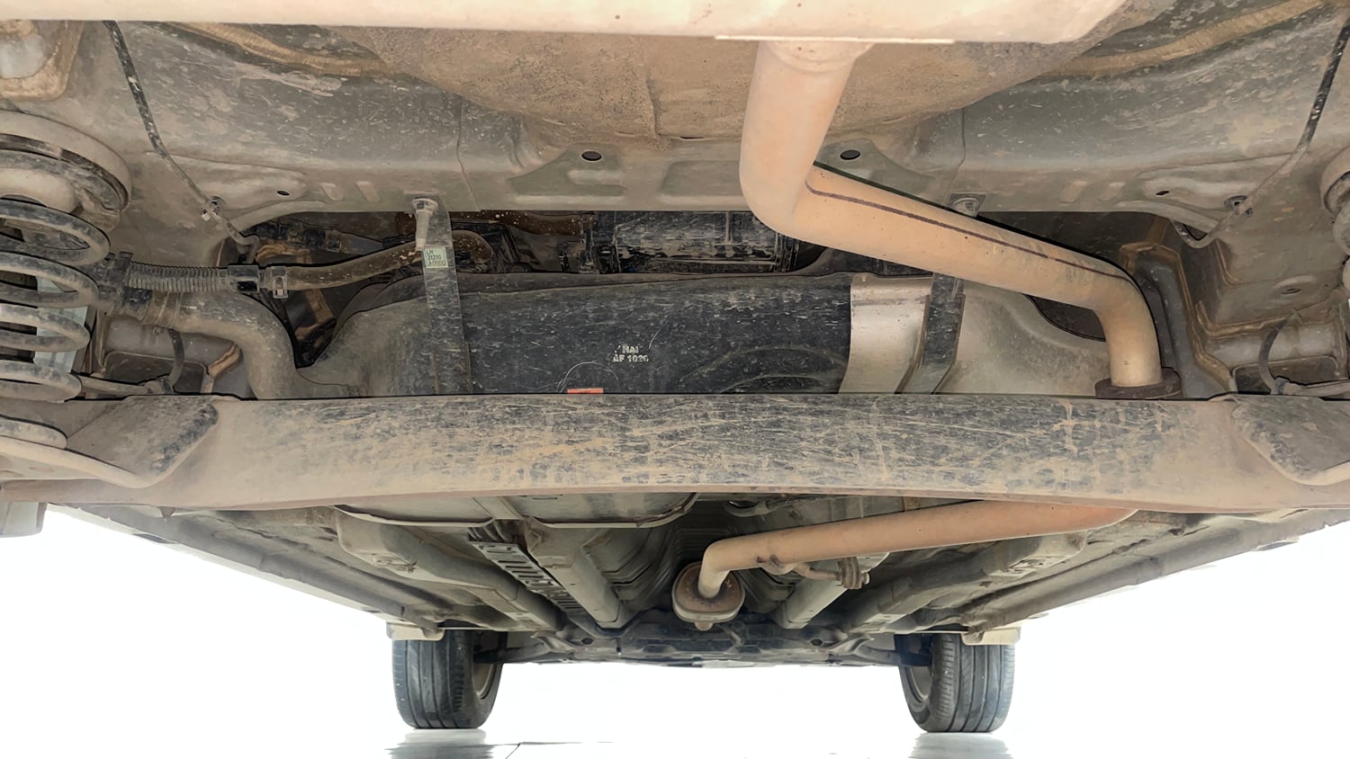 Used 2018 Hyundai Creta E Plus 1.6 Petrol Petrol Manual extra REAR UNDERBODY VIEW (TAKEN FROM REAR)