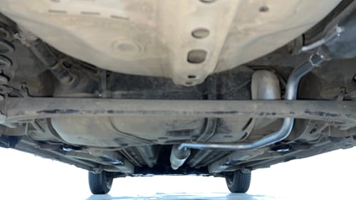 Used 2015 Maruti Suzuki Swift LXi Petrol Manual extra REAR UNDERBODY VIEW (TAKEN FROM REAR)