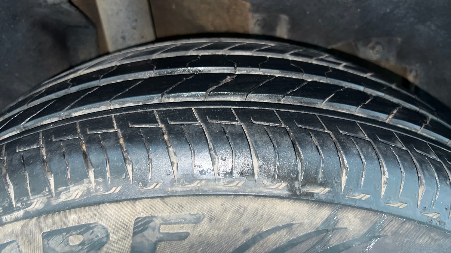 Used 2026 Tata Sierra Pure P MT Petrol Petrol Manual tyres RIGHT REAR TYRE TREAD VIEW