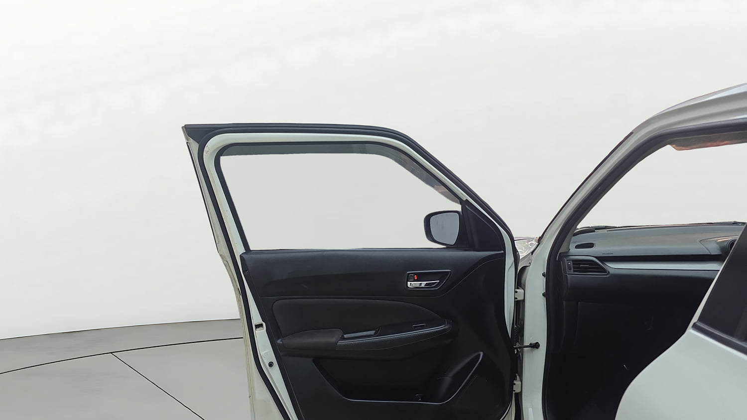 Used 2018 Maruti Suzuki Swift VDi Diesel Manual interior LEFT FRONT DOOR OPEN VIEW