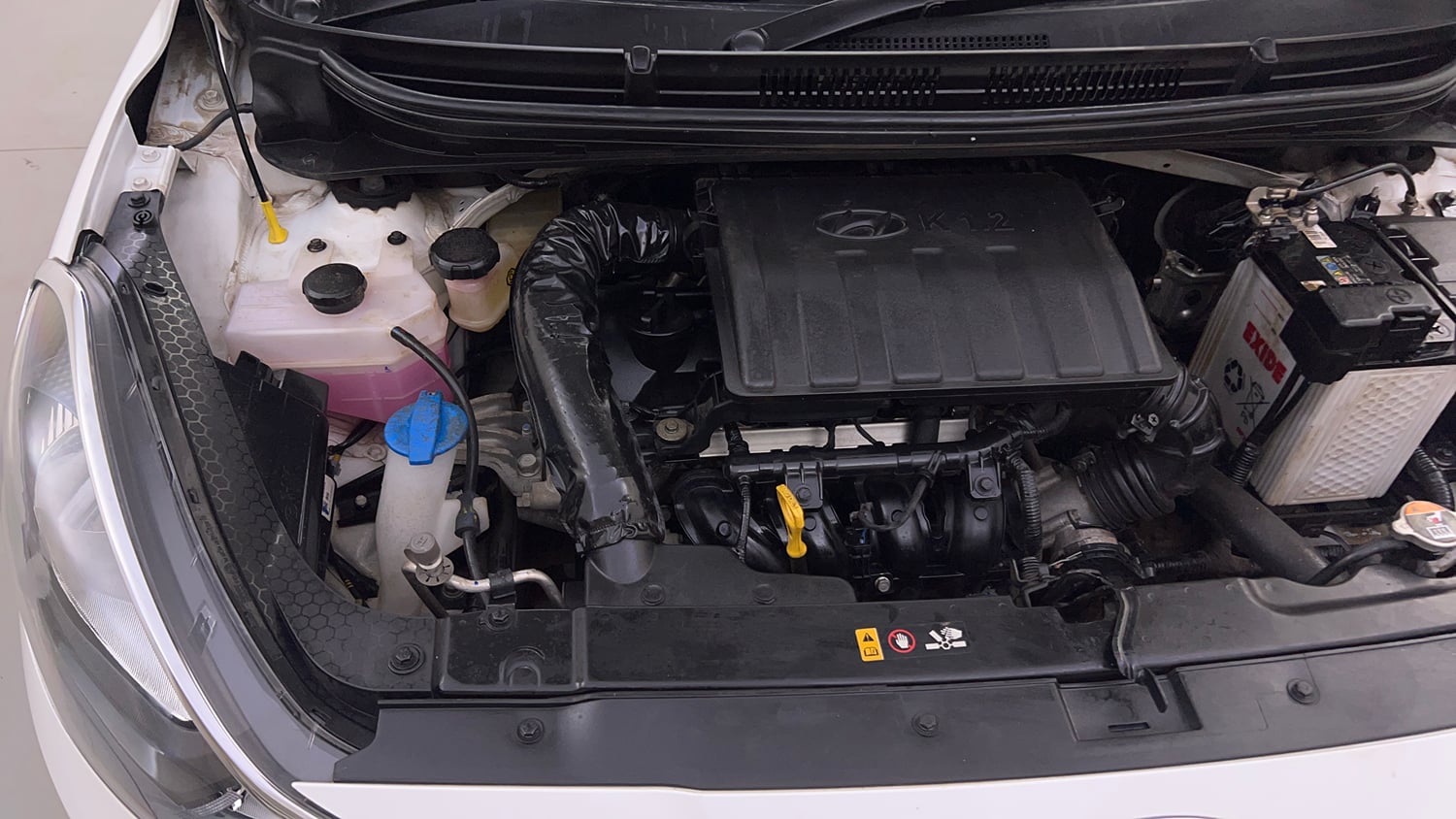 Used 2022 Hyundai Grand i10 Nios Sportz 1.2 Kappa VTVT Petrol Manual engine ENGINE RIGHT SIDE VIEW