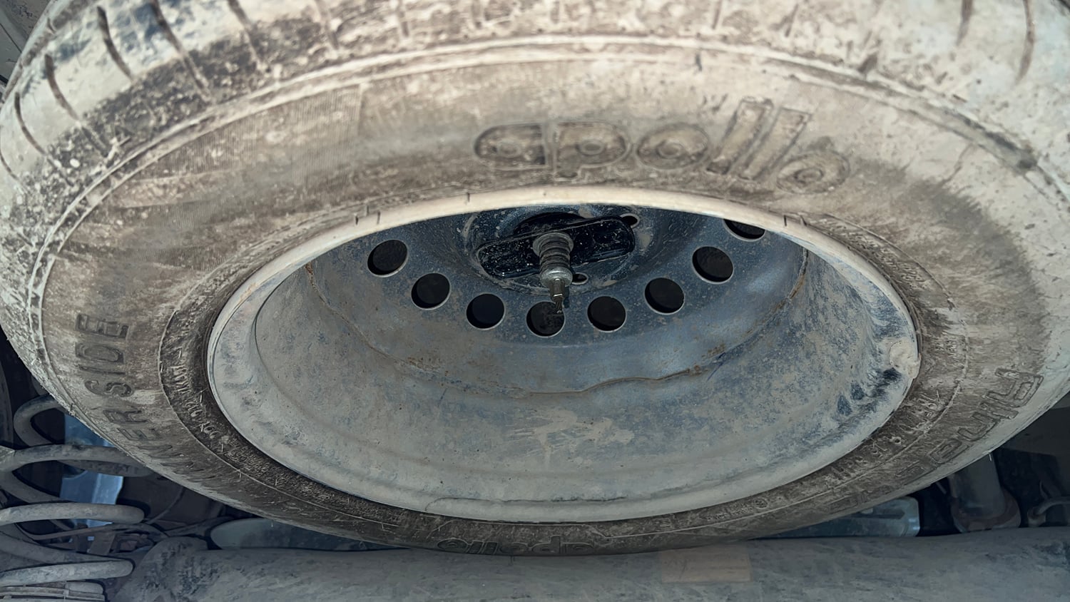 Used 2025 Tata Punch Pure CNG Cng Manual tyres SPARE TYRE VIEW