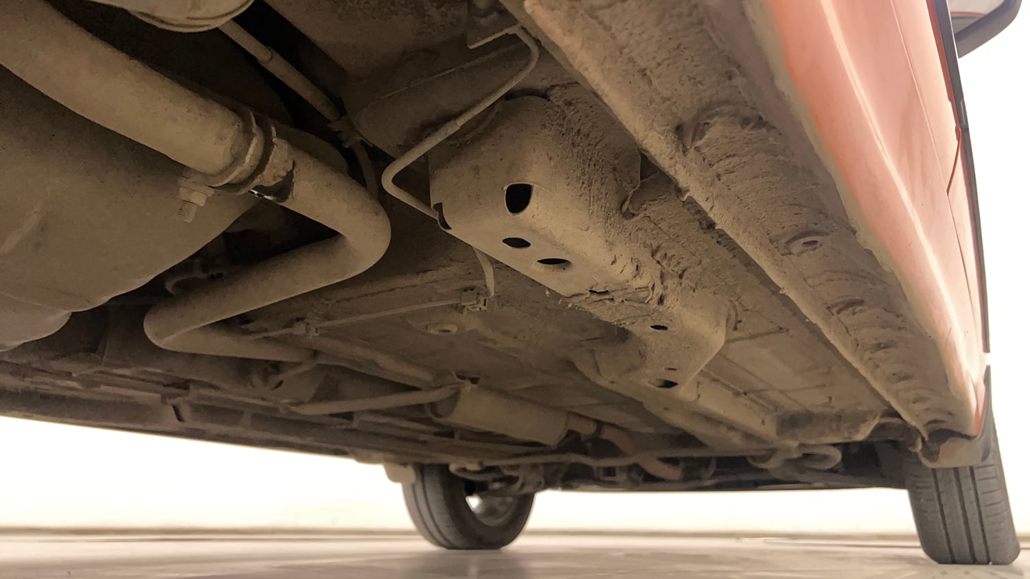 Used 2019 Tata Tiago Revotron XZA Plus Petrol Automatic extra REAR RIGHT UNDERBODY VIEW