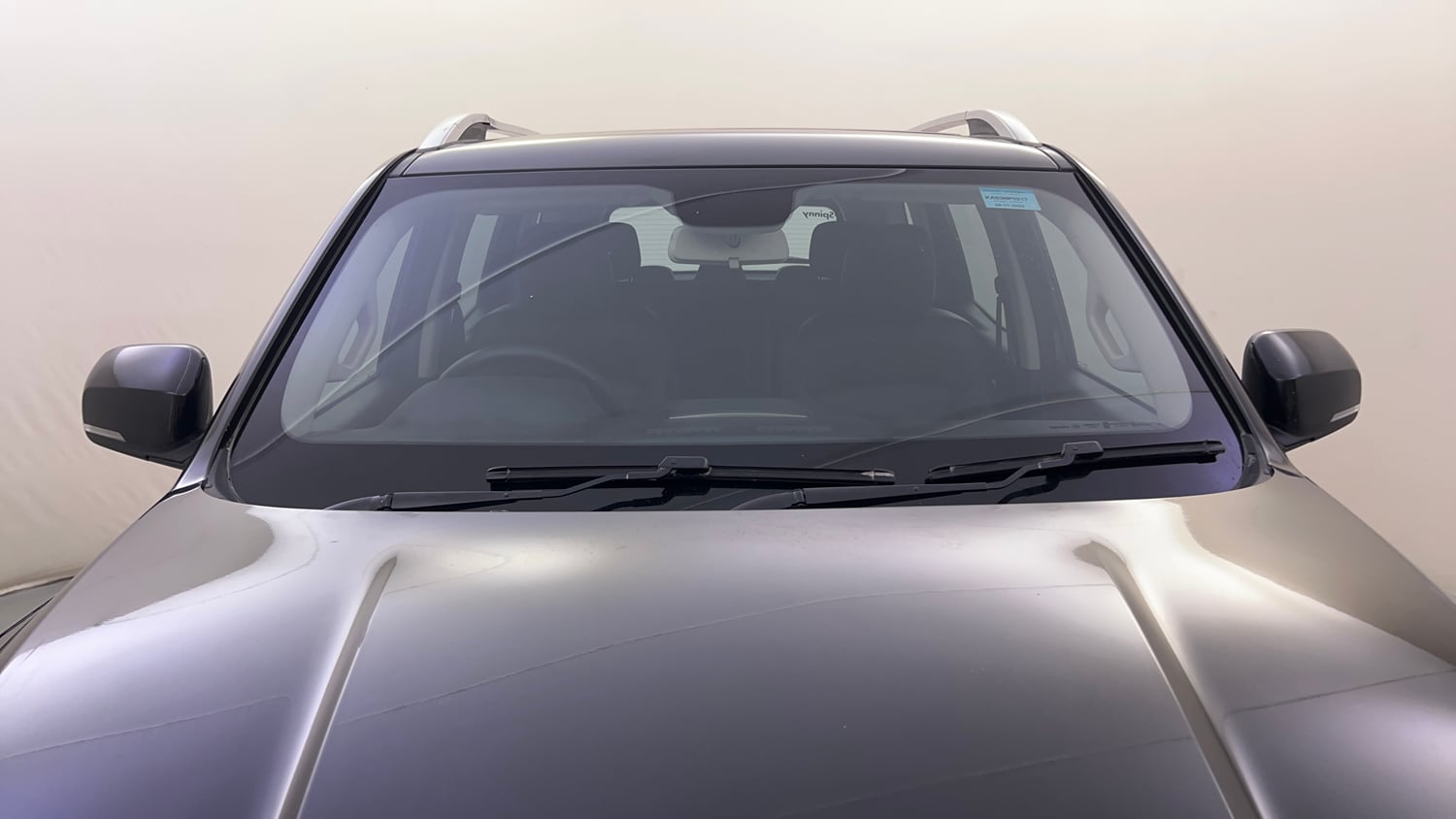 Used 2022 Mahindra Scorpio N Z8 L Petrol AT 7 STR Petrol Automatic exterior FRONT WINDSHIELD VIEW